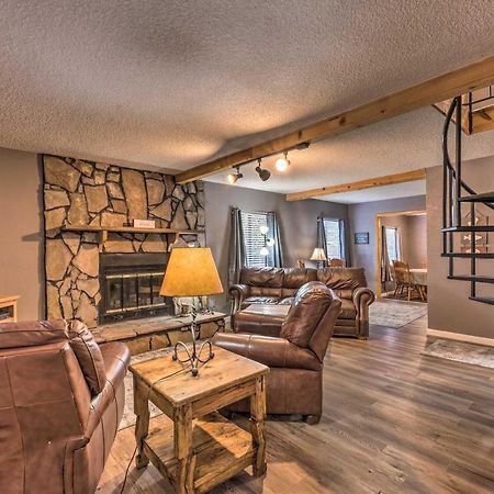 Rustic Ruidoso Cabin With Large Deck And Grill! Exterior foto