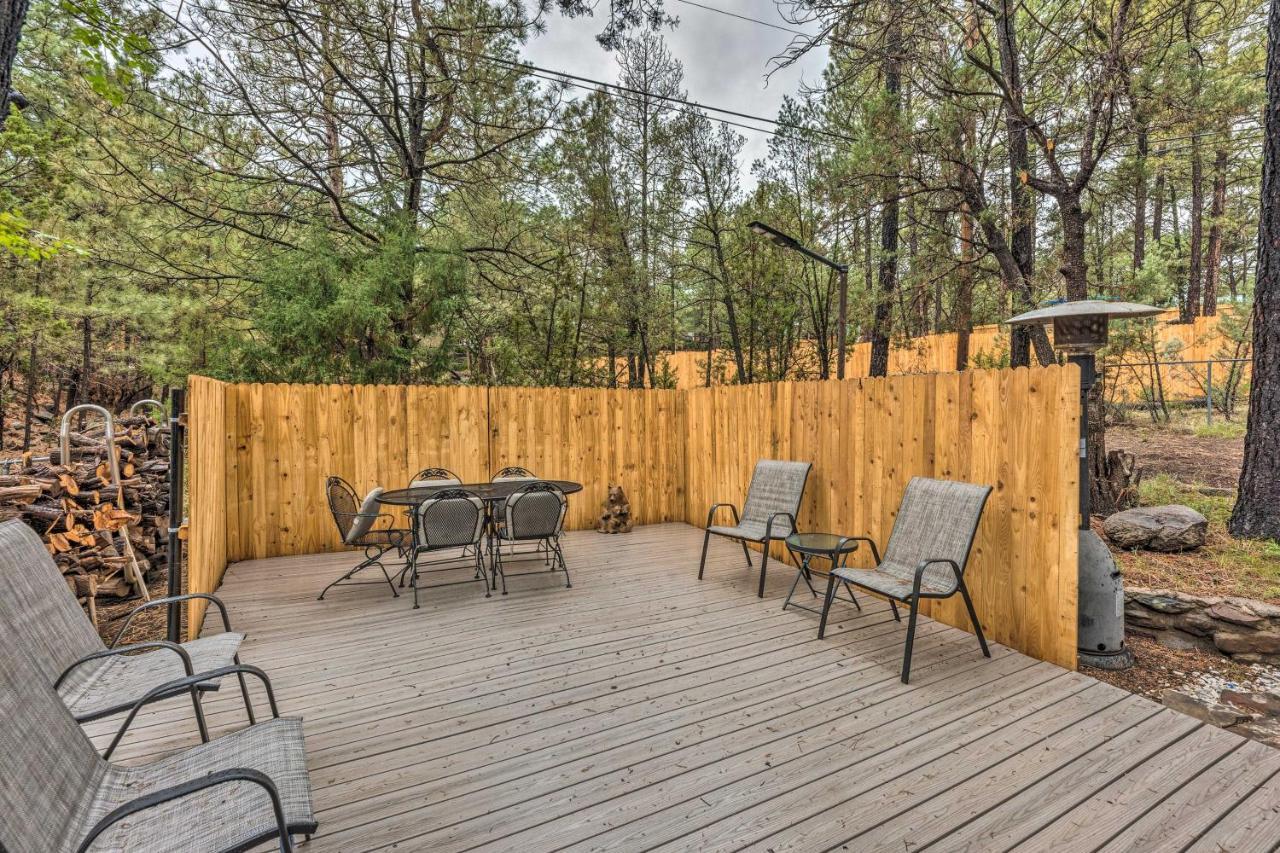 Rustic Ruidoso Cabin With Large Deck And Grill! Exterior foto