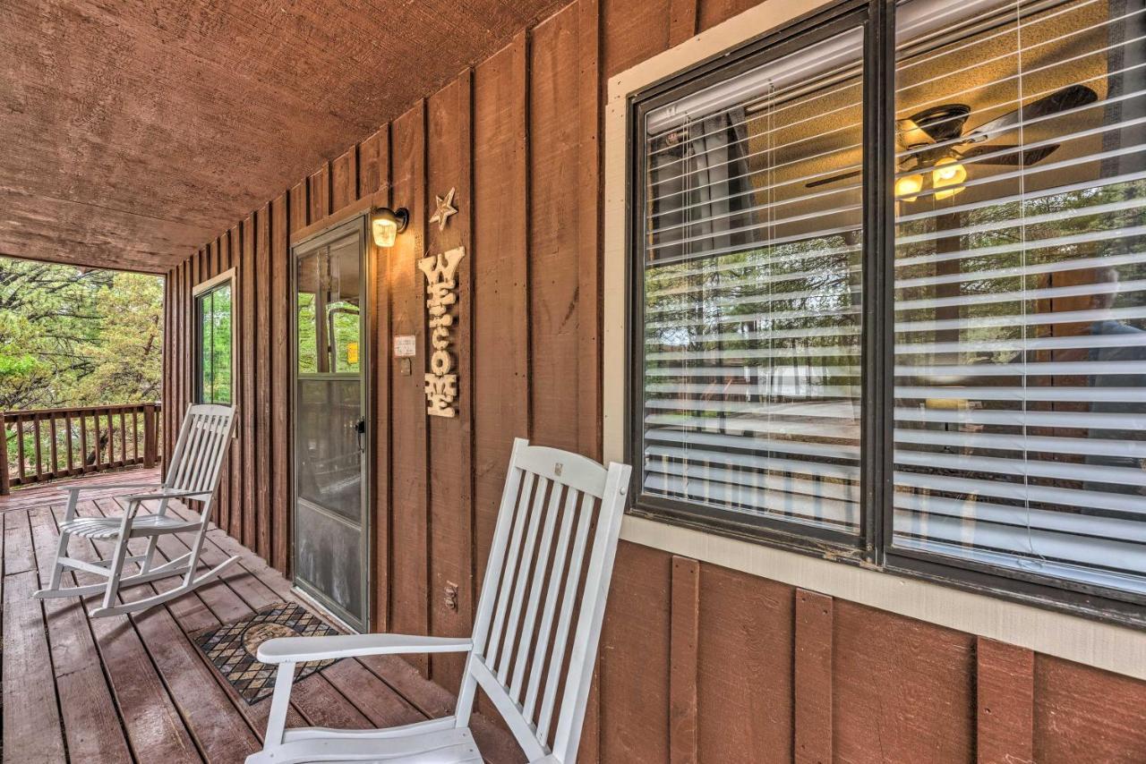 Rustic Ruidoso Cabin With Large Deck And Grill! Exterior foto